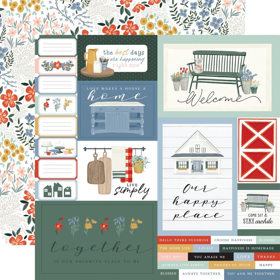 MULTI JOURNAL CARDS - FARMHOUSE SUMMER