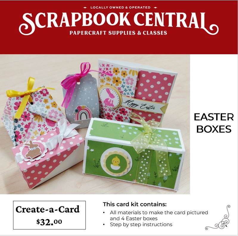 EASTER BOXES PROJECT KIT