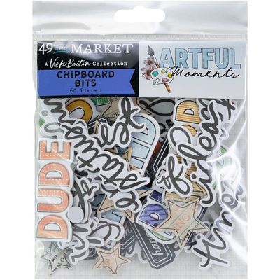 ARTFUL MOMENTS CHIPBOARD BITS