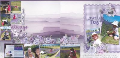 A LOVELY DAY PAGE KIT