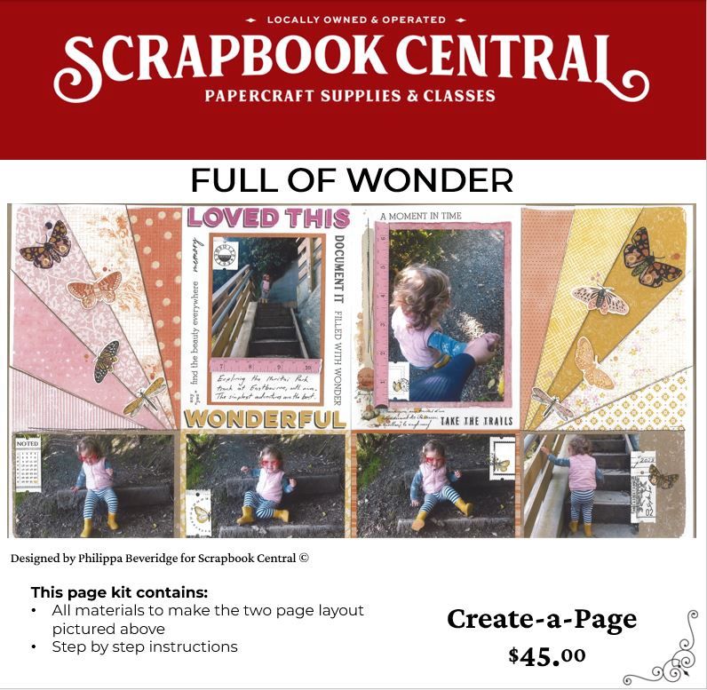 FULL OF WONDER PAGE KIT