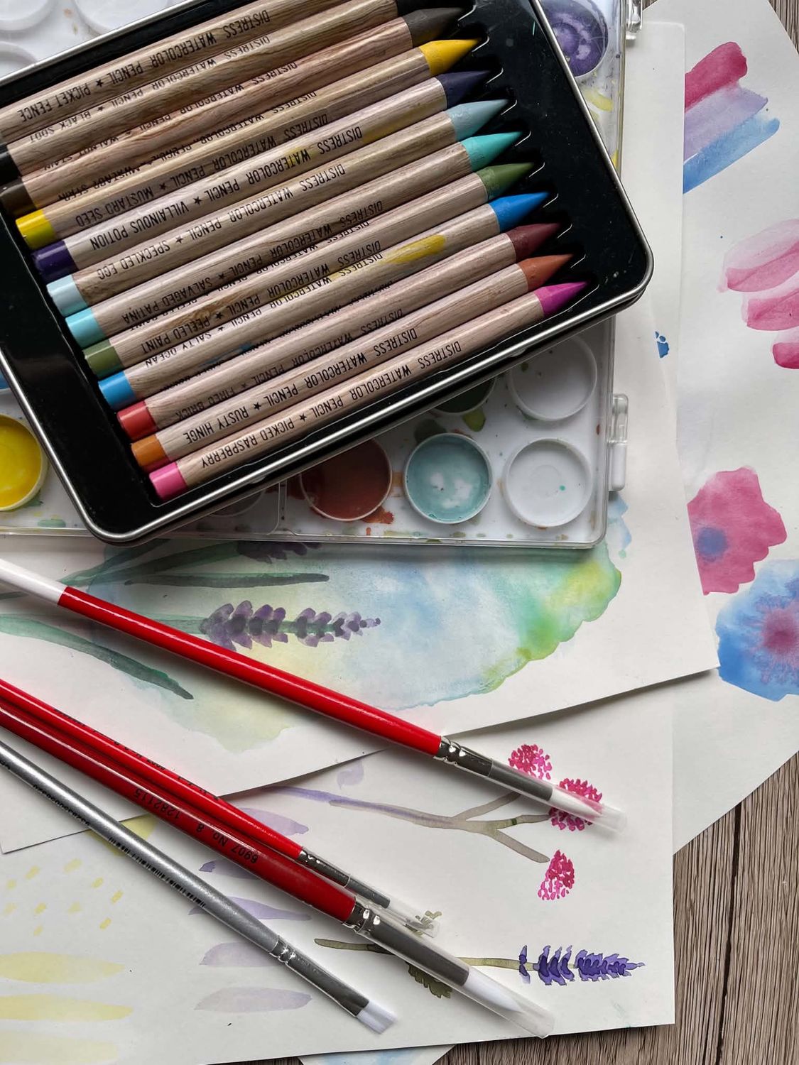 INTRO TO WATER COLOURS 101 - SUN 17th MAY