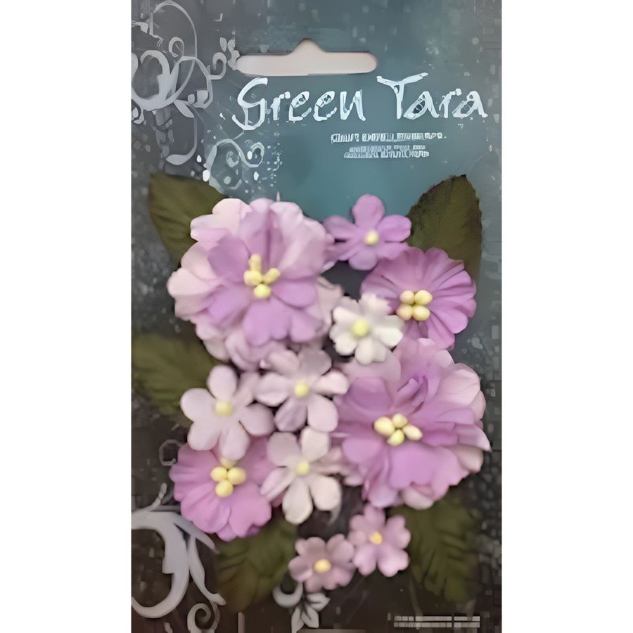 PASTEL FL &amp; LEAF LAVENDER