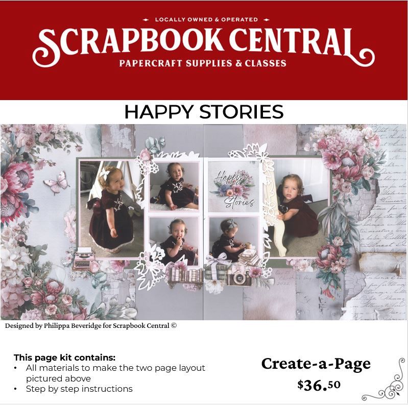 HAPPY STORIES PAGE KIT