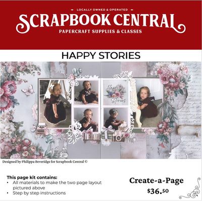 HAPPY STORIES PAGE KIT