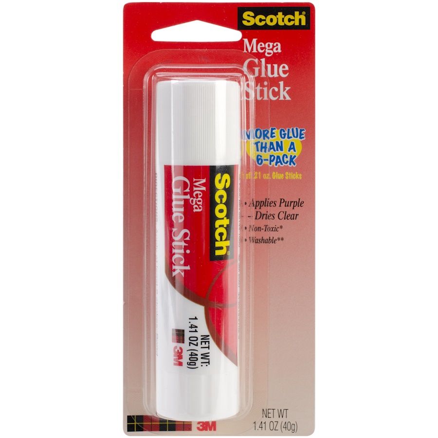 PURPLE GLUE STICK MEGA SIZE