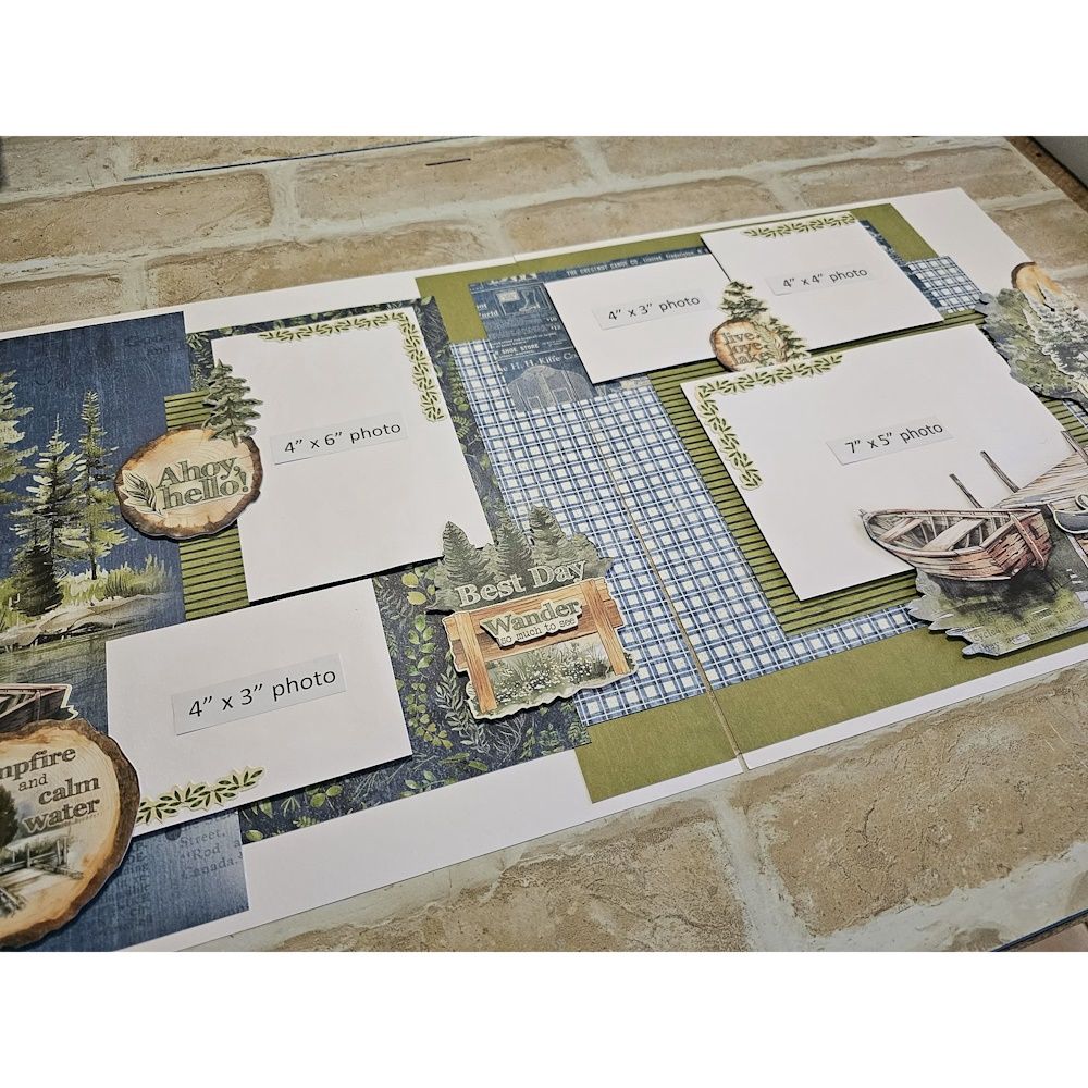 ADVENTURE AWAITS 2x DOUBLE PAGE KIT - JENNY HEASLIP