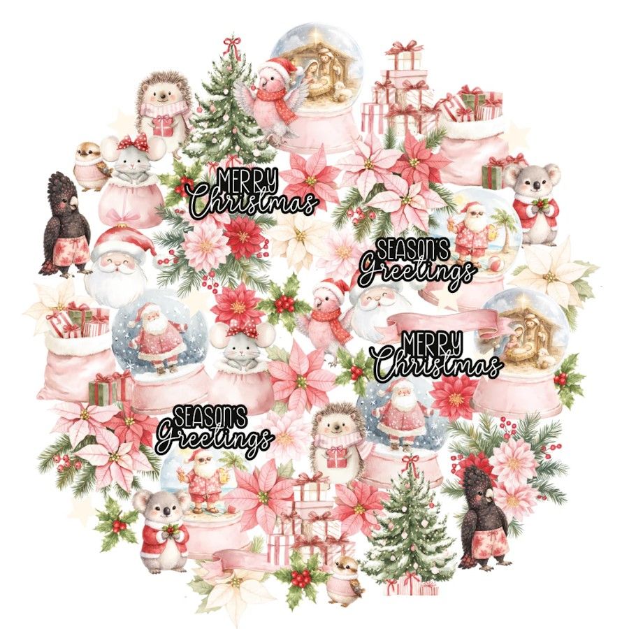 LITTLE FESTIVE THINGS CARD MAKING CREATIVE CUTS