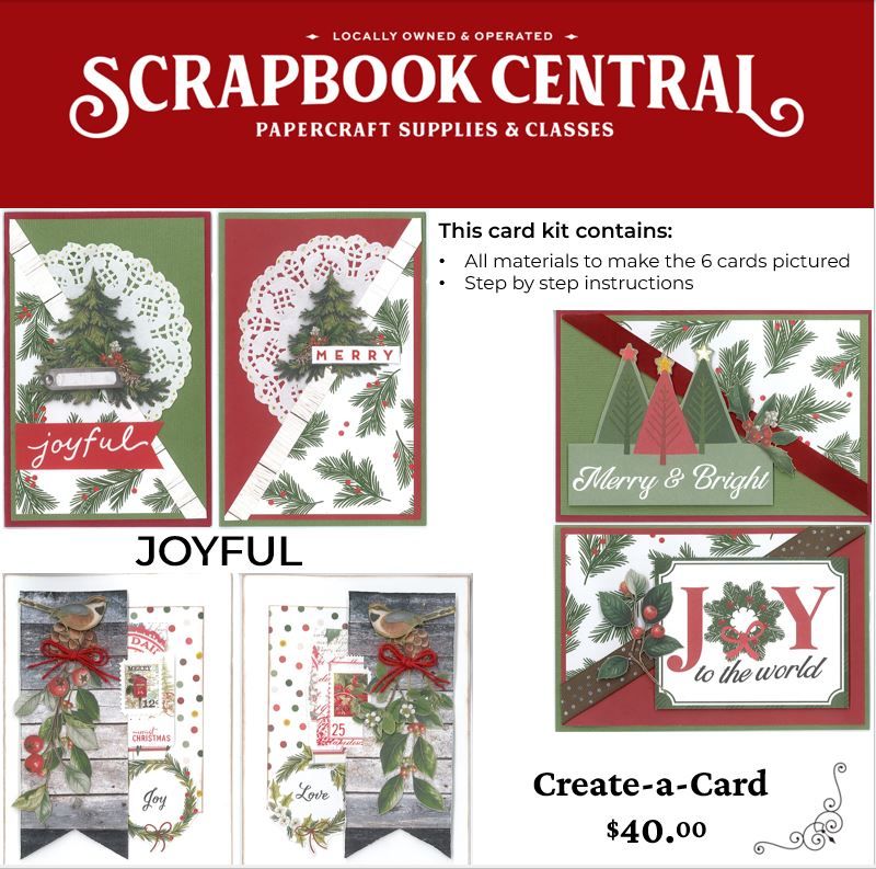 JOYFUL CARD KIT - 6 CARDS