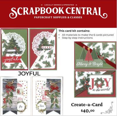 JOYFUL CARD KIT - 6 CARDS