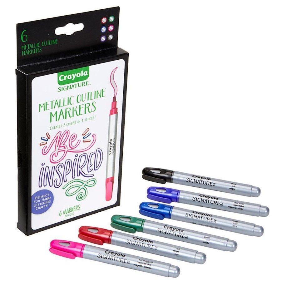 METALLIC OUTLINE MARKERS