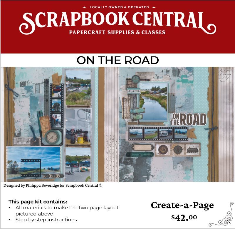 ON THE ROAD PAGE KIT