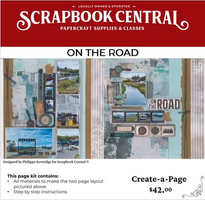 ON THE ROAD PAGE KIT