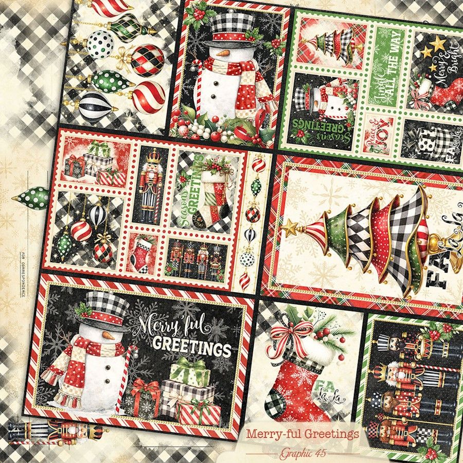 JOURNAL CUT-APART - MERRY-FUL GREETINGS