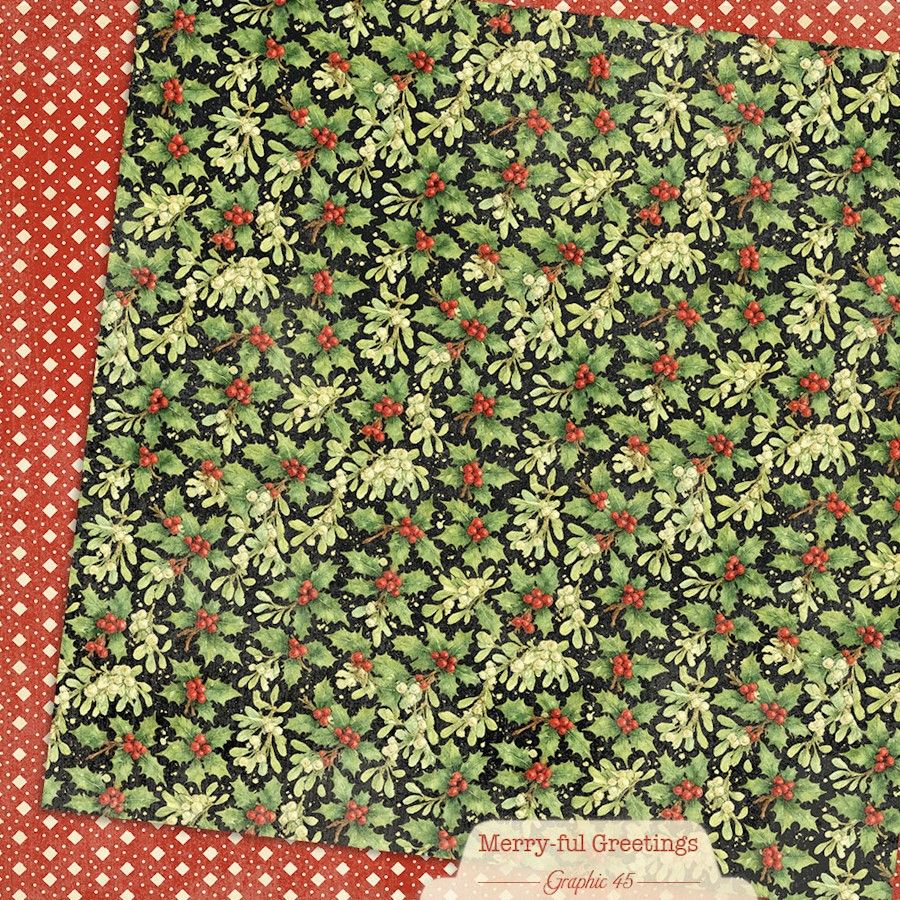 MISTLETOE &amp; HOLLY - MERRY-FUL GREETINGS