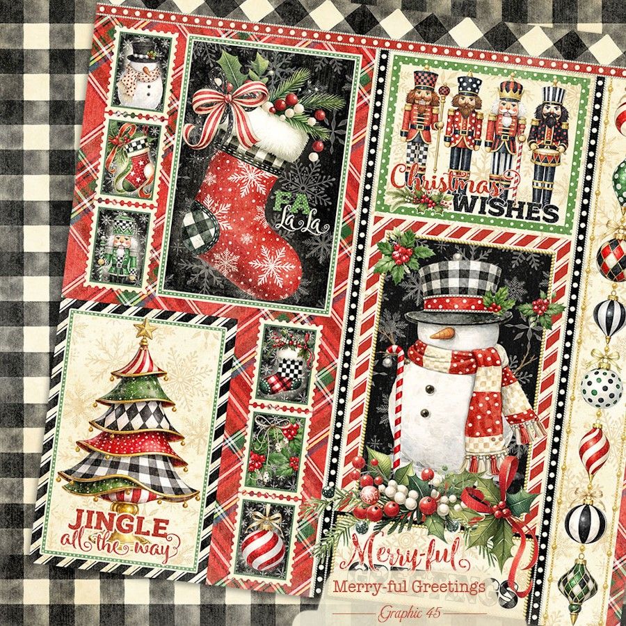MERRY-FUL GREETINGS SIGNATURE CUT APART