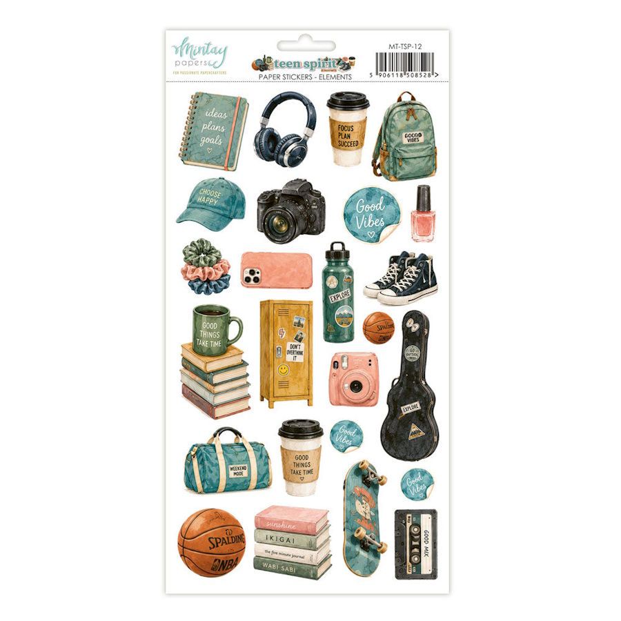 TEEN SPIRIT PAPER STICKERS