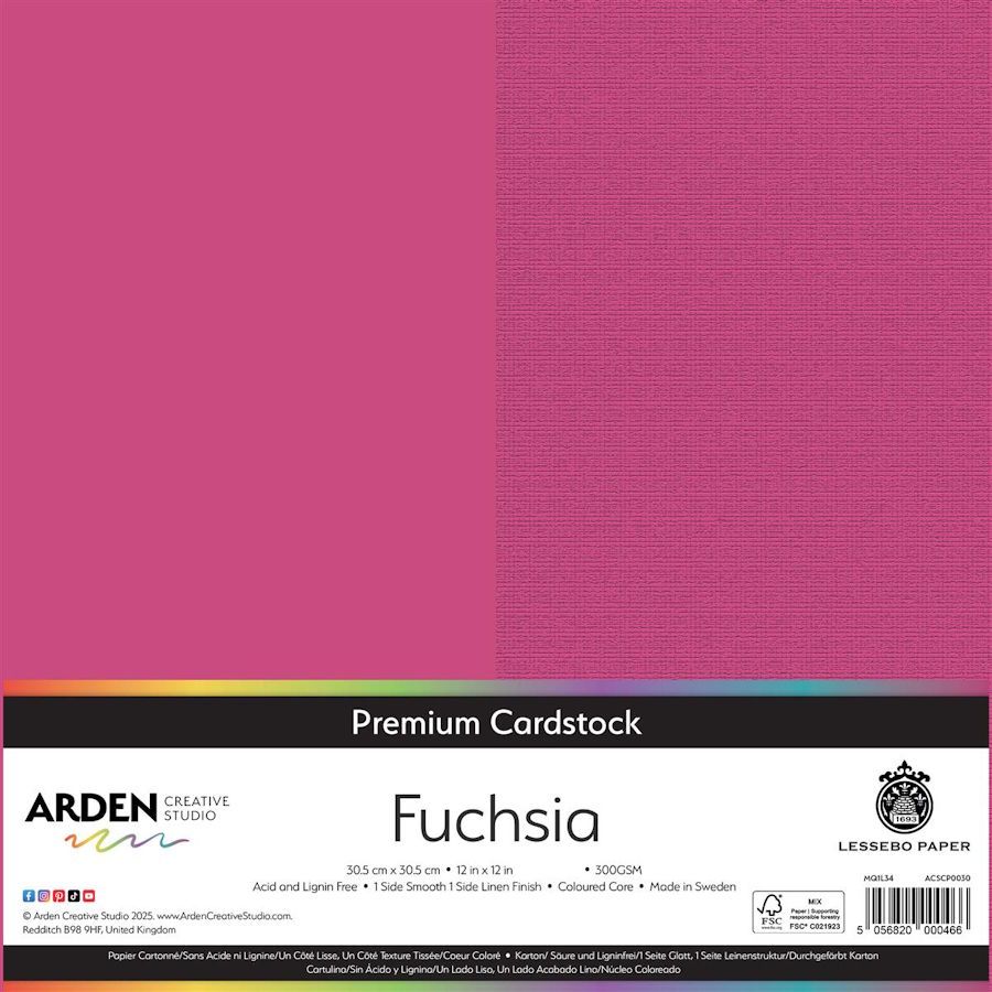 FUCHSIA PREMIUM CARDSTOCK