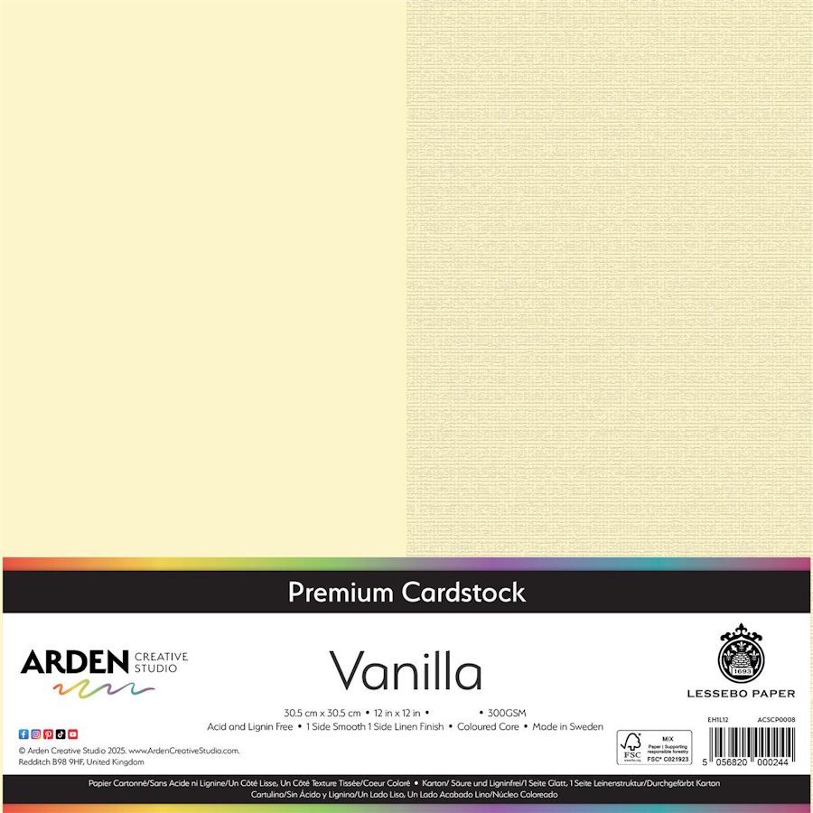 VANILLA PREMIUM CARDSTOCK