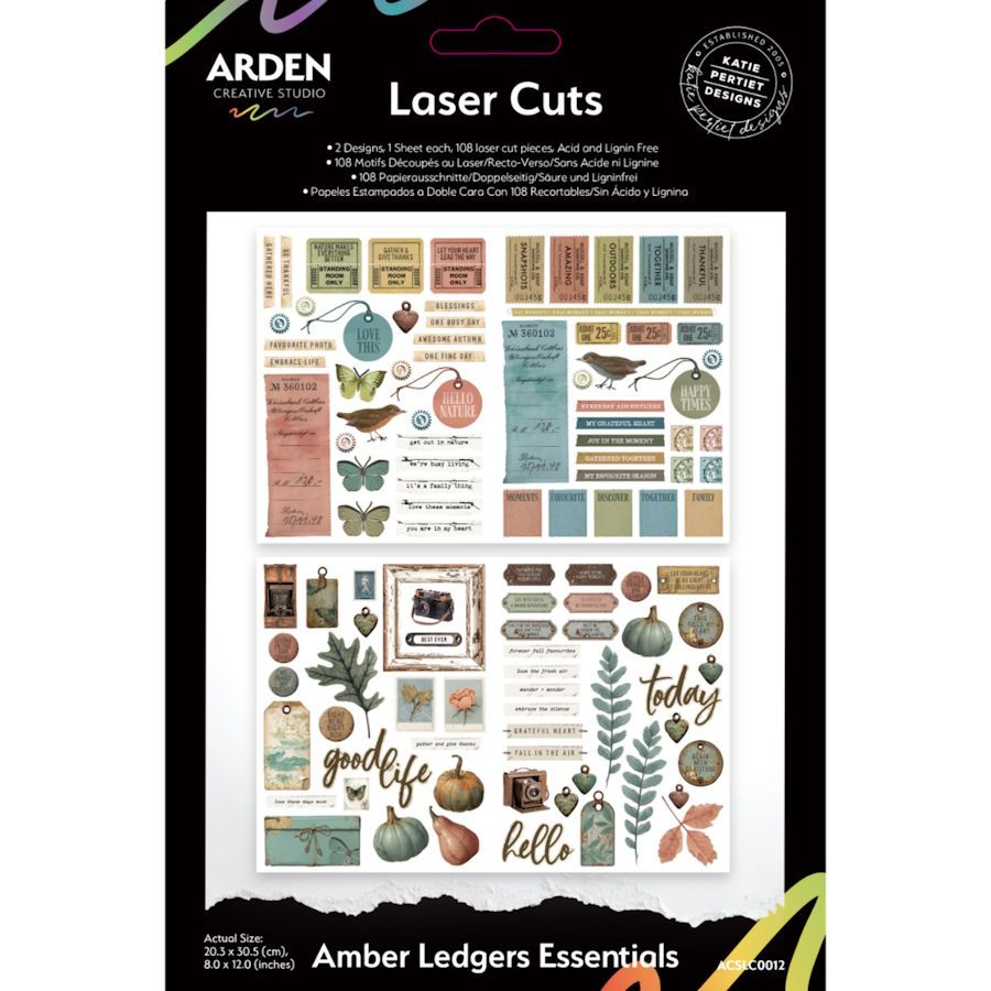AMBER LEDGES LASER CUTS