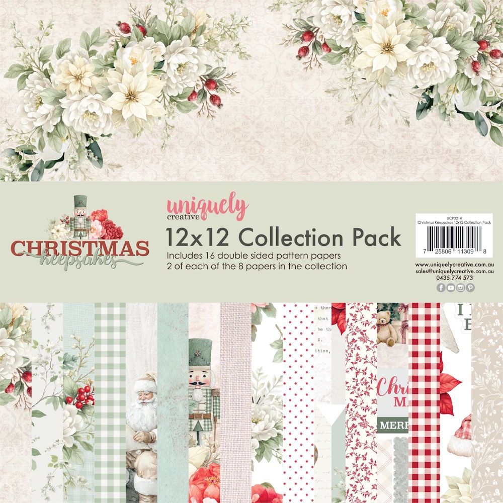 CHRISTMAS KEEPSAKES 12x12 COLLECTION PACK