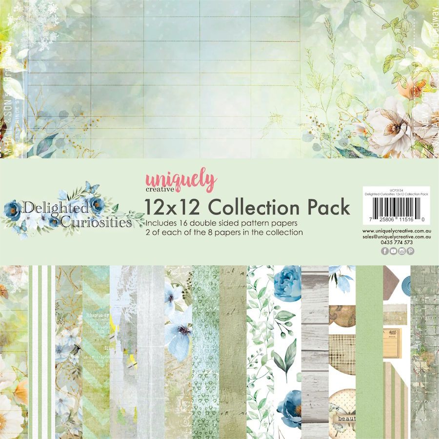 DELIGHTED CURIOSITIES 12x12 COLLECTION PACK