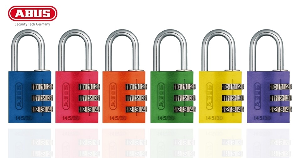 abus 145-30 color cijferhangslot