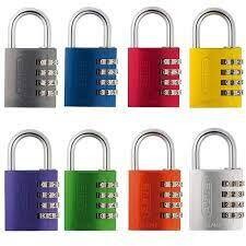 abus 145-40 color cijferhangslot