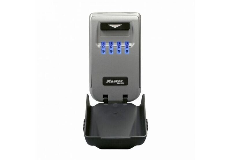 masterlock 5425eurd sleutelkluisje met licht