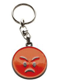 sleutelhanger emoji boos