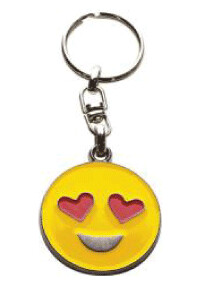 sleutelhanger emoji hartjesogen