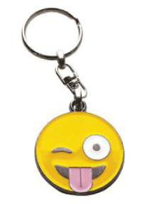 sleutelhanger emoji uitstekende tong