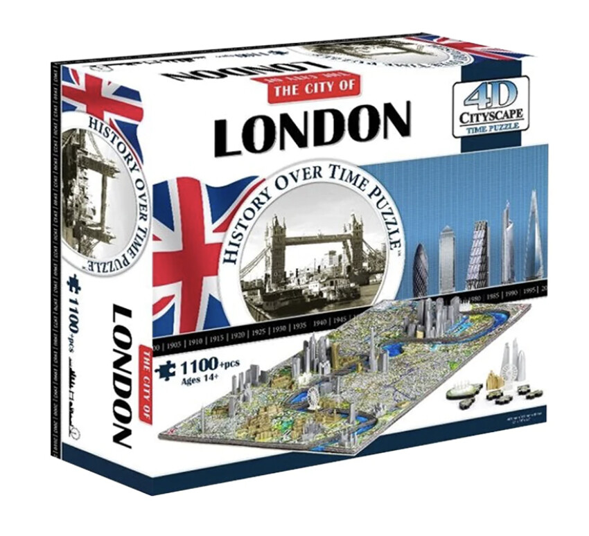 4D City Scapes: Time Puzzles: London