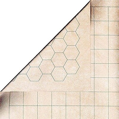 Megamat:  1" Reversible Squares/Hexes (34" x 48" Playing Surface)