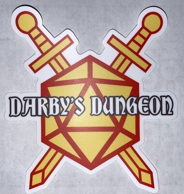 Darby's Dungeon Vinyl Sticker