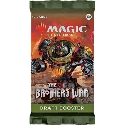 Magic the Gathering: The Brothers&#39; War - Draft Booster Pack