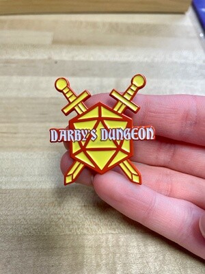 Darby's Dungeon Enamel Pin