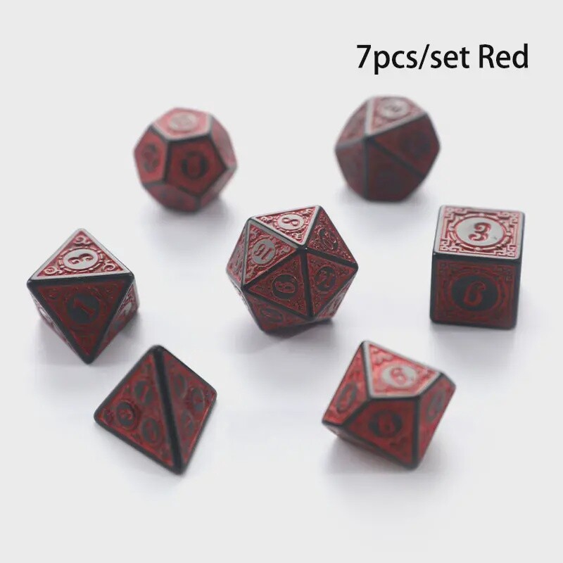 Pattern Dice - Red