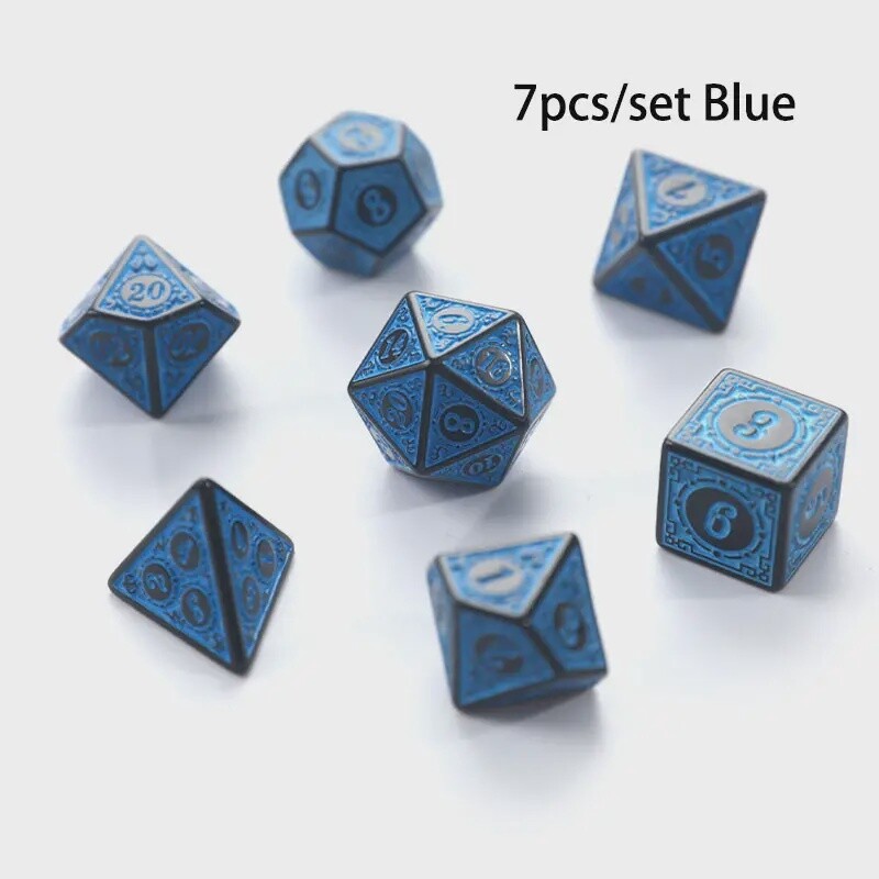 Pattern Dice - Blue