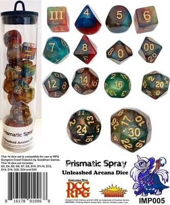 Unleashed Arcana Dice: Prismatic Spray