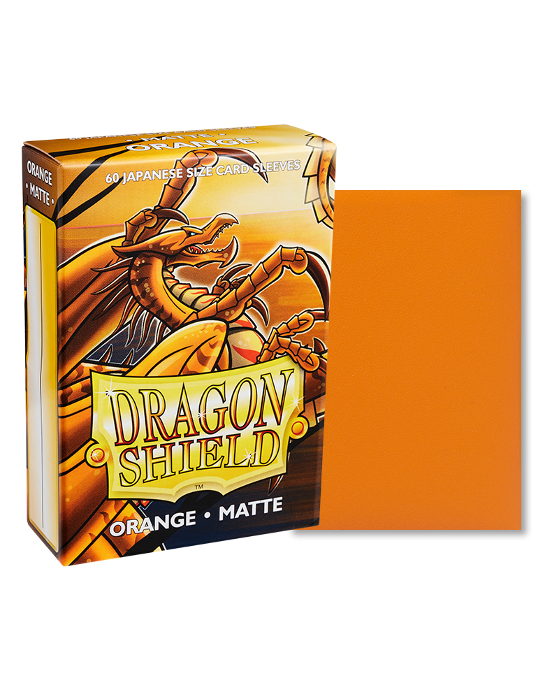 Dragon Shield: Standard Sleeves: Matte - Orange