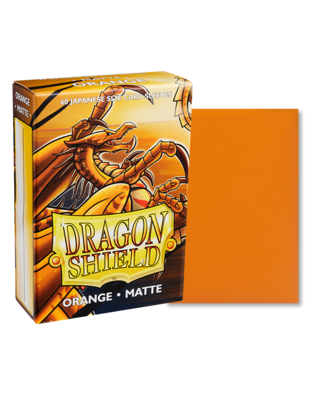 Dragon Shield: Standard Sleeves: Matte - Orange
