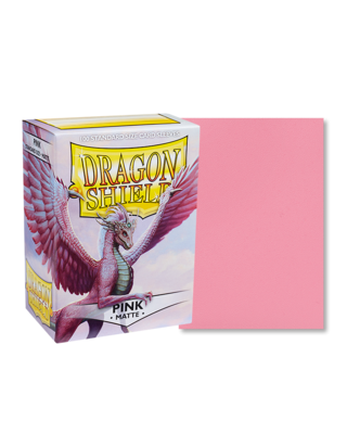 Dragon Shield: Standard Sleeves: Matte - Pink