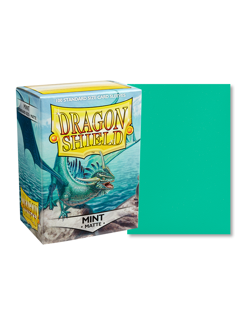 Dragon Shield: Standard Sleeves: Matte - Mint