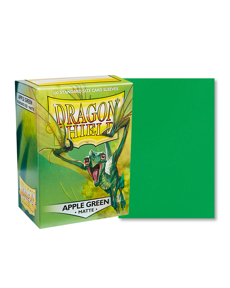 Dragon Shield: Standard Sleeves: Matte - Apple Green