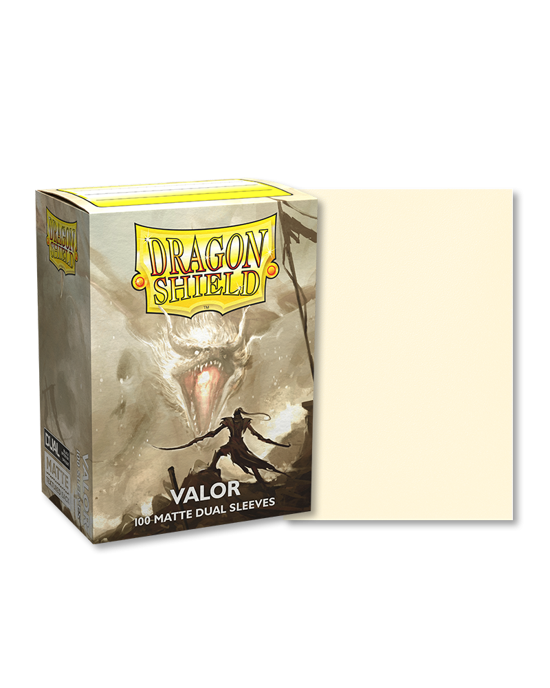 Dragon Shield: Standard Sleeves: Dual Matte - Valor