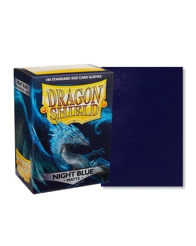 Dragon Shield: Standard Sleeves: Matte - Midnight Blue