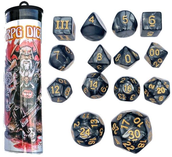 DCC RPG Dice: Mighty Dice of Arms
