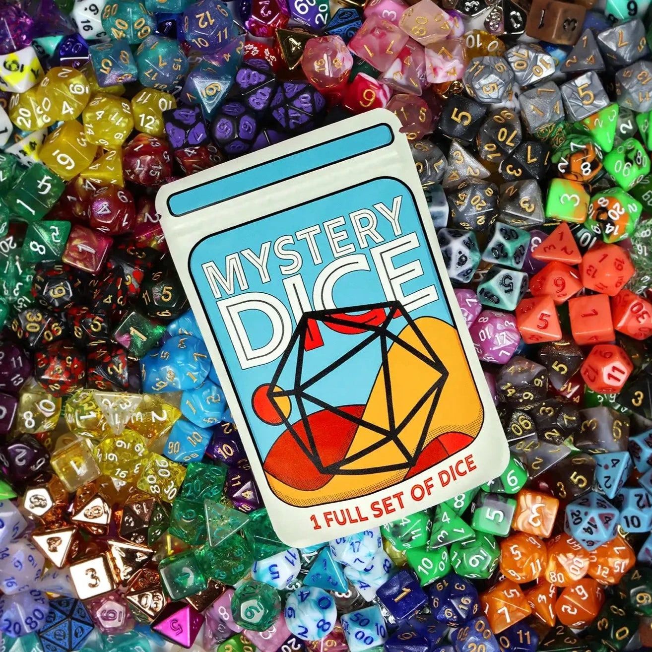 1985 Games: 7-die Set Mystery Dice