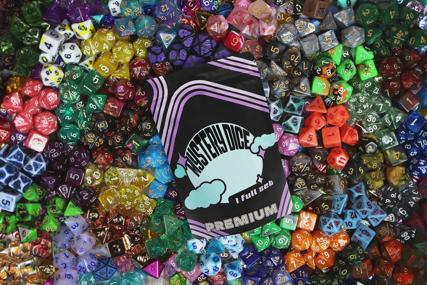 1985 Games: 7-die Set Premium Mystery Dice